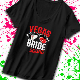Junggesellinnenabschied Brautgruppe Vegas Vegas Ju T-Shirt