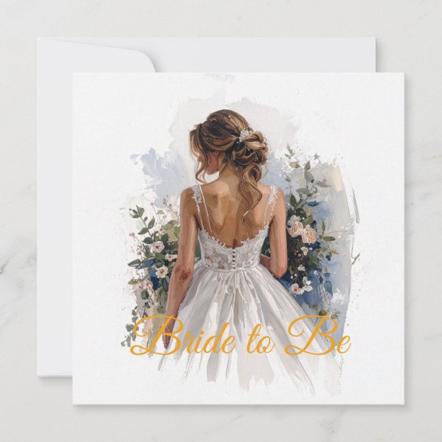 Junggesellinnenabschied Brautkleid (Vorderseite)