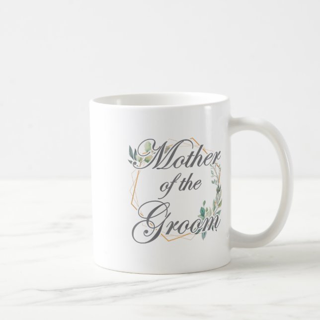 Junggesellinnenabschied Brautmutter Mutter des Brä Kaffeetasse (Rechts)