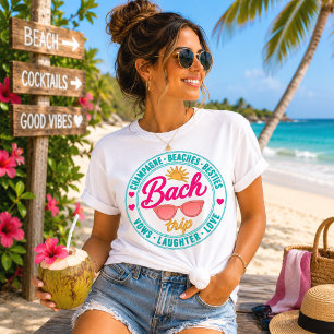 Junggesellinnenabschied Champagner Strände beste F Tri-Blend Shirt