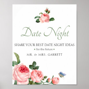 Junggesellinnenabschied Date Night Jar Schild Errö