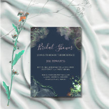 Junggesellinnenabschied-Einladung Hochzeit Smaragd