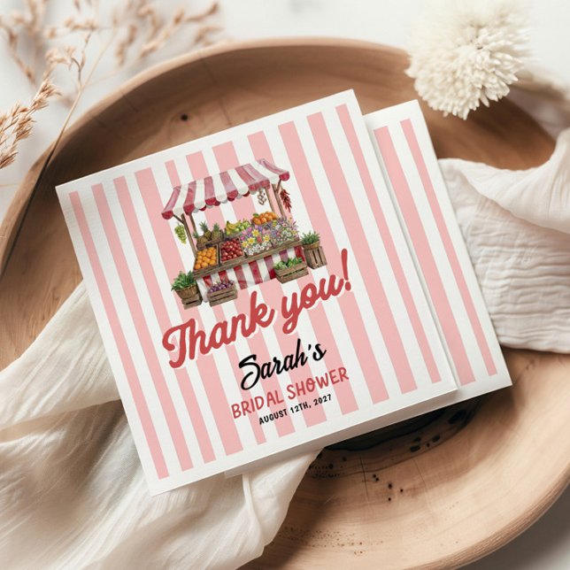 Junggesellinnenabschied Frisch vom Markt  Serviette (Von Creator hochgeladen)