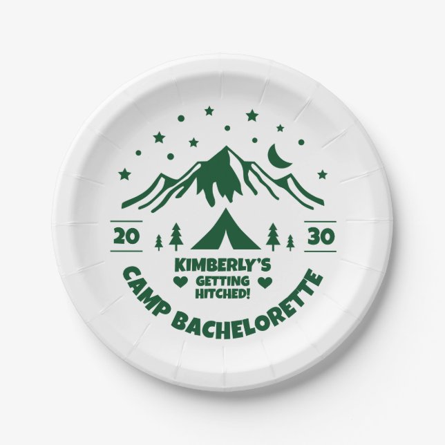 Junggesellinnenabschied im Camp Pappteller (Vorderseite)