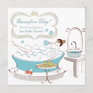 Junggesellinnenabschied im Prinzessin Braut Spa Einladung