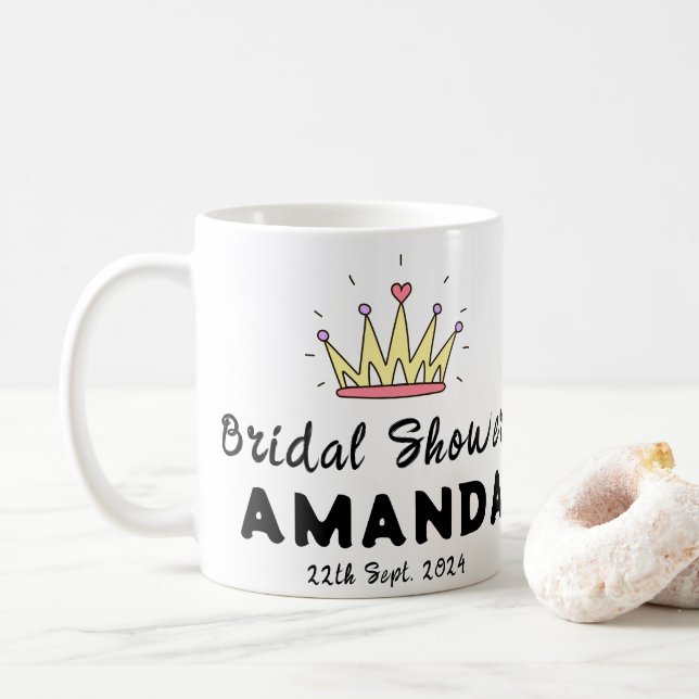 Junggesellinnenabschied Kaffeetasse (Mit Donut)