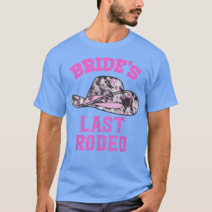Junggesellinnenabschied mit Cowgirl-Hut 'Bride's L T-Shirt