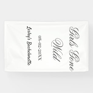 Junggesellinnenabschied Name Datum Braut Girls Gon Banner