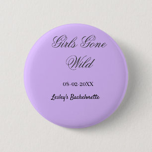 Junggesellinnenabschied Name Datum Braut Girls Gon Button