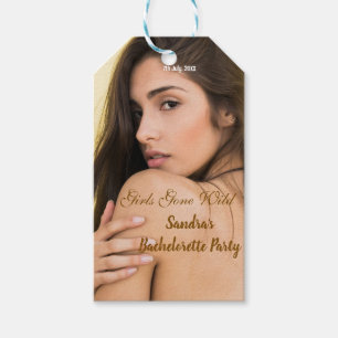 Junggesellinnenabschied Name Foto whit Geschenkanhänger