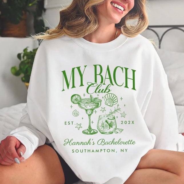 Junggesellinnenabschied Retro Moderner Minimalisti Sweatshirt (Von Creator hochgeladen)