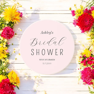 Junggesellinnenabschied Rosa Schwarz Chic Getränkeuntersetzer