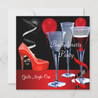 Junggesellinnenabschied Roter Schuh Hi Heels Wein
