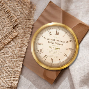 Junggesellinnenabschied rund um die Uhr Einladung