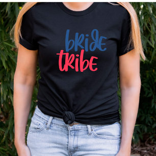 Junggesellinnenabschied T-Shirt Braut Tribe