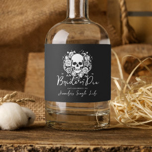 Junggesellinnenabschied Totenkopf Floral Braut ode