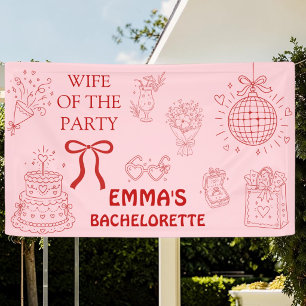 Junggesellinnenabschied-Trendy Banner