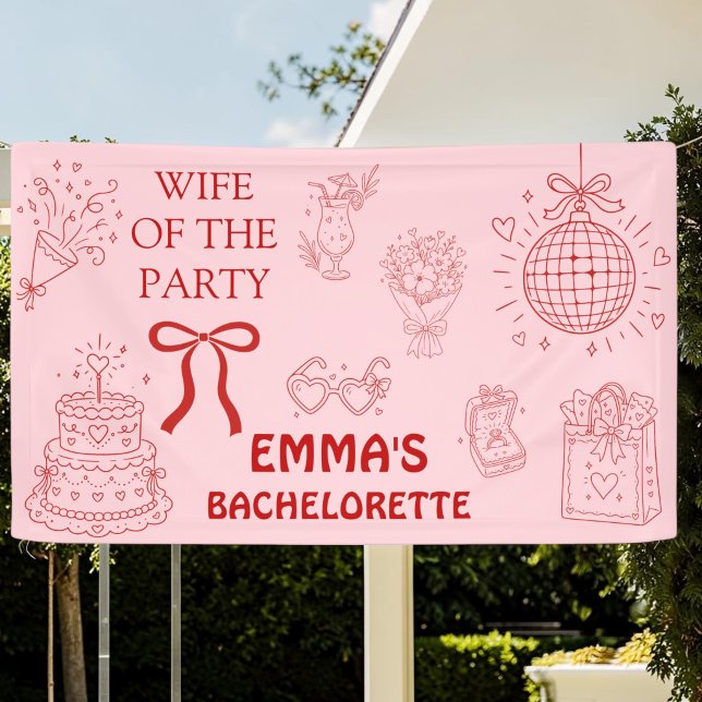 Junggesellinnenabschied-Trendy Banner (Von Creator hochgeladen)