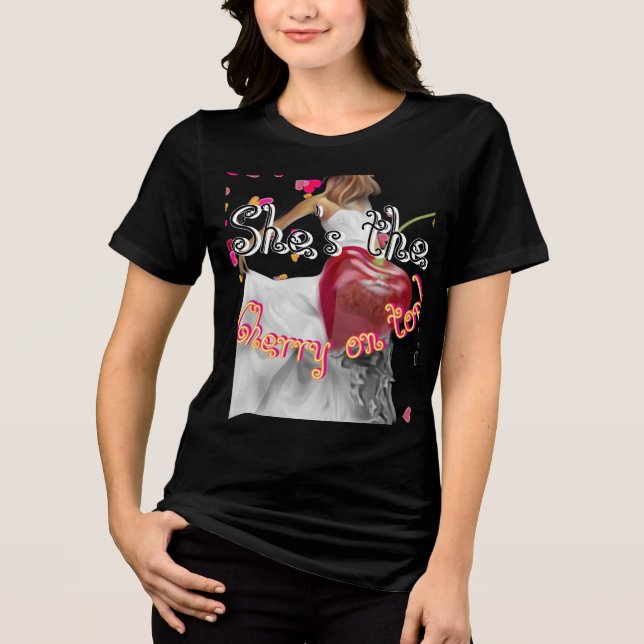 Junggesellinnenabschied  Tri-Blend shirt (Vorderseite)