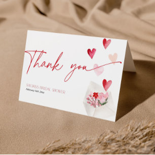 Junggesellinnenabschied Valentinstag Herzen Danke
