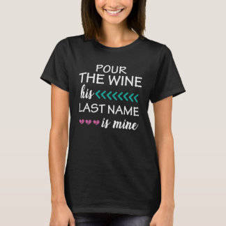 Junggesellinnenabschied Weingut Junggesellinnenpar T-Shirt