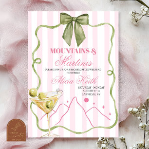 Junggesellinnenabschied Whimsical Mountain und Mar Einladung