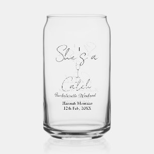 Junggesellinnenabschied Wochenende Champagnerflasc Dosenglas