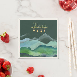 Junggesellinnenabschied Wochenende Serviette