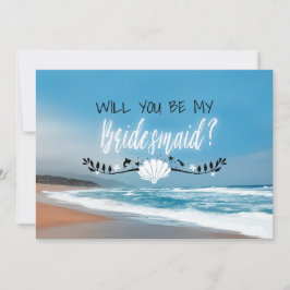 Junggesellinnenabschiede | Beach Bridesmaid Einladung