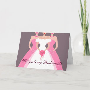 Junggesellinnenabschiede? Brautparty (rosa) Einladung