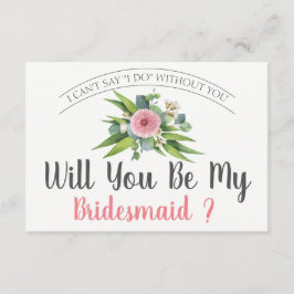 Junggesellinnenabschiede | Bridesmaid Card Einladung