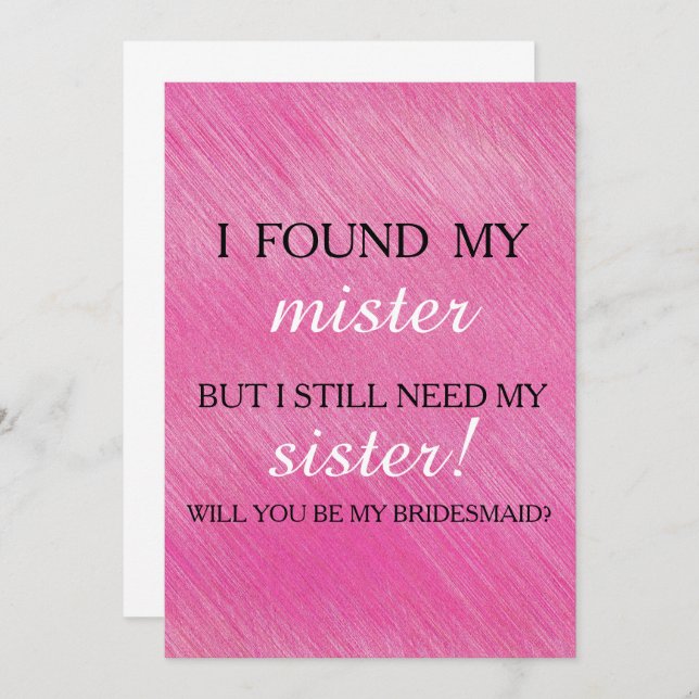 Junggesellinnenabschiede? Einladung (Vorne/Hinten)