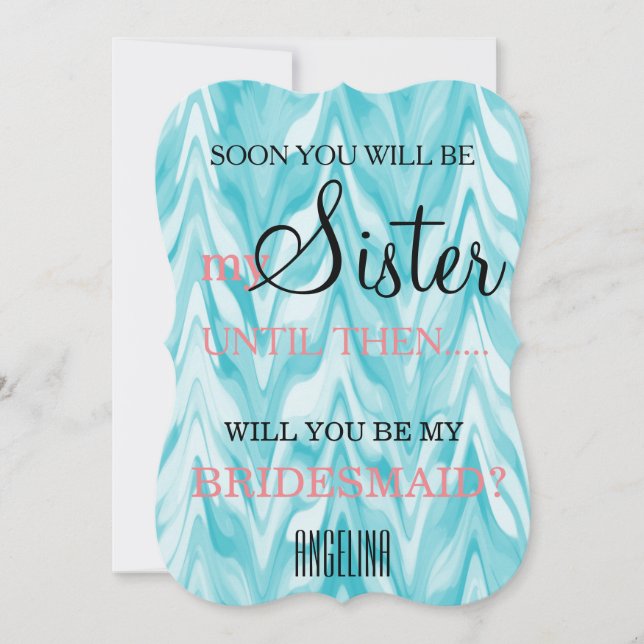 Junggesellinnenabschiede? Einladung (Vorderseite)