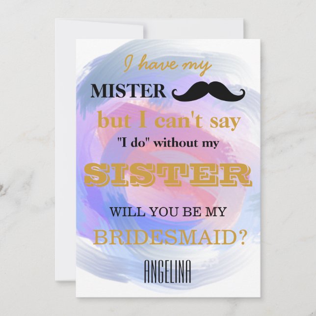 Junggesellinnenabschiede? Einladung (Vorderseite)