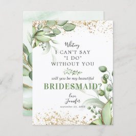 Junggesellinnenabschiede | Eukalyptus Einladung