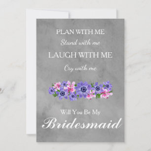 Junggesellinnenabschiede? Vorschlag von Bridesmaid Einladung