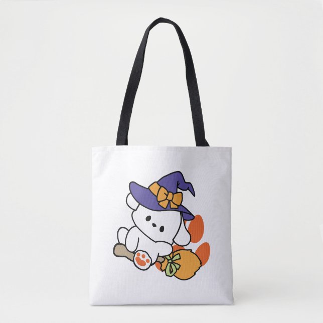 Junghunde im Training - Niedlicher Halloween-Hund (Vorderseite)