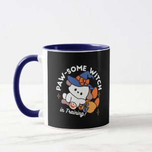 Junghunde im Training - Niedlicher Halloween-Hund Tasse