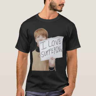 Jungkook I Liebe leidet Mem Sticker.png T-Shirt