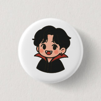 Jungkook-Inspired Vampire Pin – K-Pop Collection Button