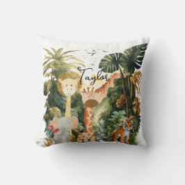 Jungle Animals Exotic Safari Traum Kissen