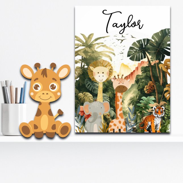 Jungle Animals Exotic Safari Traum Poster (Von Creator hochgeladen)