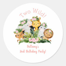 Jungle Animals Two Wild 2. Geburtstag Party