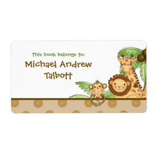 Jungle Babies - Etikett