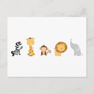 Jungle Babies Postkarte