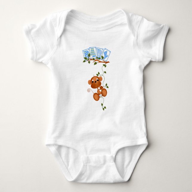 Jungle Babies Säugling Kleinkind Shirt Junge (Vorderseite)
