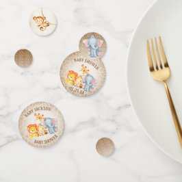 Jungle Baby Duwer Elephant Confetti Dekoration Konfetti