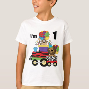Jungle Bahn 1. Geburtstag T - Shirt und Geschenke