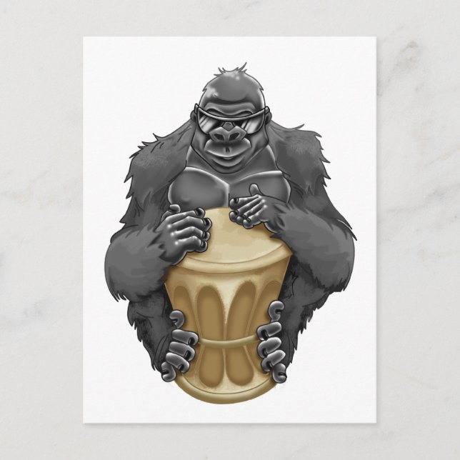 Jungle Beat Postkarte (Vorderseite)