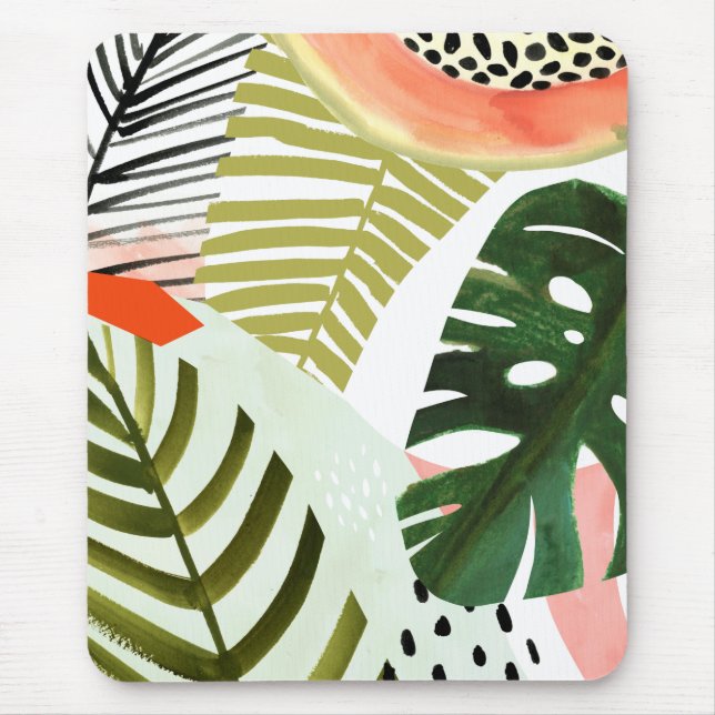 Jungle Beat Tropical Greenerity Mousepad (Vorne)
